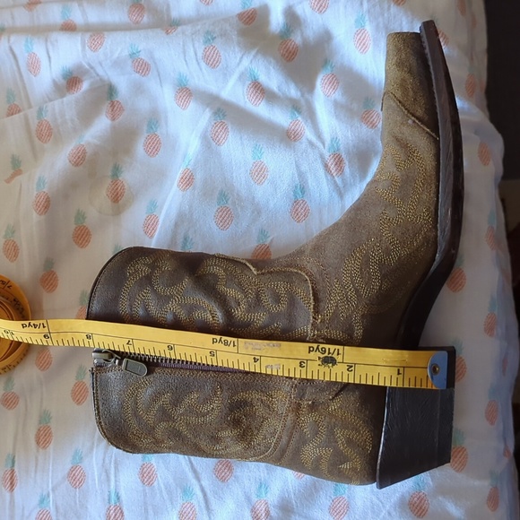NWT Caborca women's cowboy boots booties size 6 Made in Mexico - Picture 10 of 11
